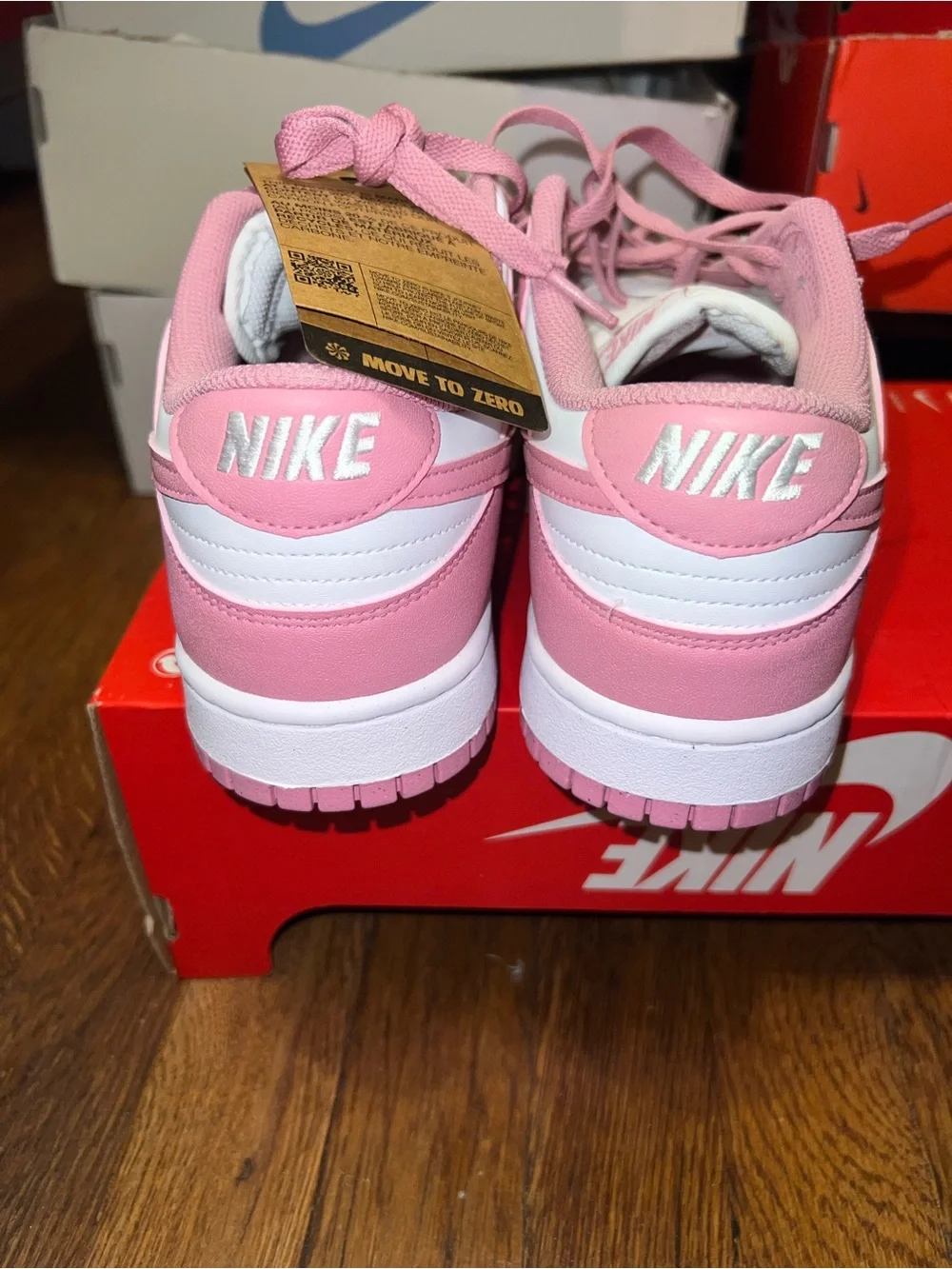 Size 11W/9.5M - Wmns Nike Dunk Low “Elemental Pink” (NEW MISSING LID) DD1873-112